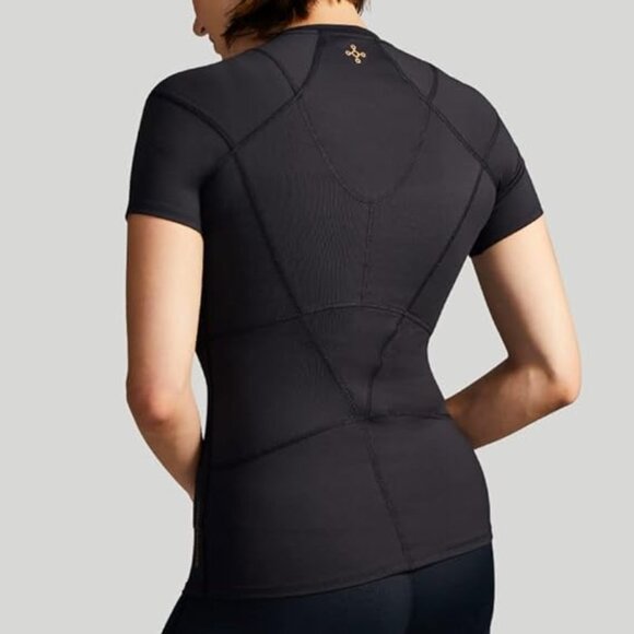 TOMMIE COPPER Women Shoulder Support, Posture Compression Shirt Sz L Black - Picture 3 of 12